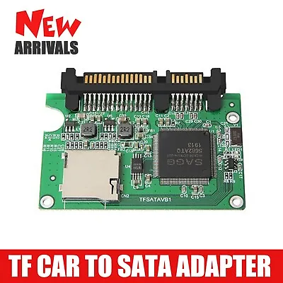 Micro SD TF Card To 22pin SATA Adapter Card 2.5in HDD Enclosure TF Cards To SATA • $13.29