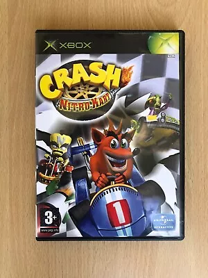 Crash Nitro Kart Original XBox Game With Manual UK PAL • £9.95