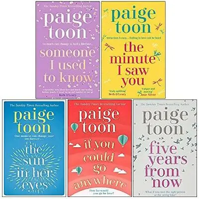 Paige Toon Collection 5 Books Set (Someone I Used To Know The Minu | Paige Toon • £20.99