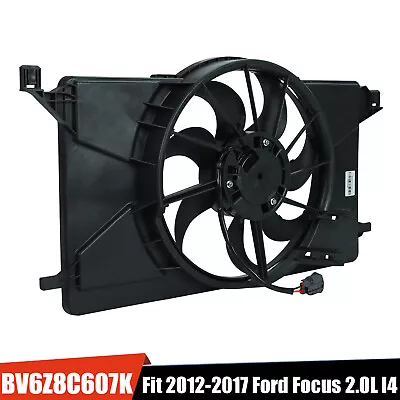 AC Condenser Radiator Cooling Fan Fit 2012-2017 Ford Focus 2.0L 622800 FO3115189 • $44.99