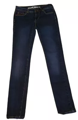 Mossimo Supply Co.Women Stretch Low Rise Jeans Denim Skinny Size 1R Fit 6 • $12.03