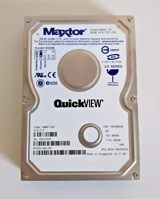 Maxtor DiamondMax 16 4R080L06210P1 80GB ATA/133 HDD Hard Drive • £20