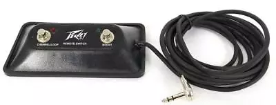 Peavey Remote 2-Button Footswitch For Electric Guitar Amplifier Amp • $39.95