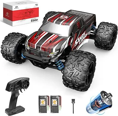 DEERC 9300 High Speed Car 1:18 Scale 40 KM/H Fast RC Truck 4WD Off Road Monster • $61.99