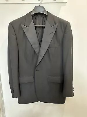 Fallan & Harvey Mens 1 Button Tuxedo Smoking Jacket Blazer Sport Coat VTG 1999 • $500