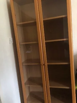 Ikea Billy Bookcase With Glass Doors • £25