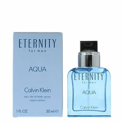 Calvin Klein Eternity For Men Aqua Eau De Toilette 30ml Spray NEW. Men's EDT • £20.95