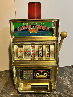 $99.99 • Buy Vintage Waco Flashing Light Casino Crown Slot Machine. Tested And Works Great.