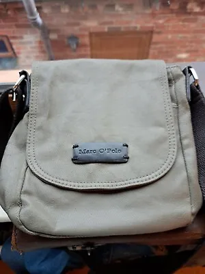 Womens Marc O'Polo Light Khaki Leather Crossbody Bag • £9.99