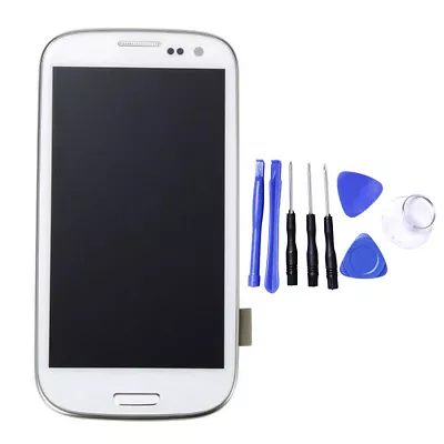 GT-i9300 For Samsung Galaxy S3 LCD Display Touch Screen Digitizer & Frame • $23.11