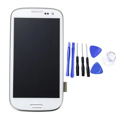 Original For Samsung Galaxy S3 GT-i9300 Display LCD Touch Screen Digitizer Frame • $23.23