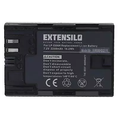 Battery For Canon Battery Grip BG-E7 BG-E6 BG-E13 BG-E14 BG-E9 2250mAh • £35.69