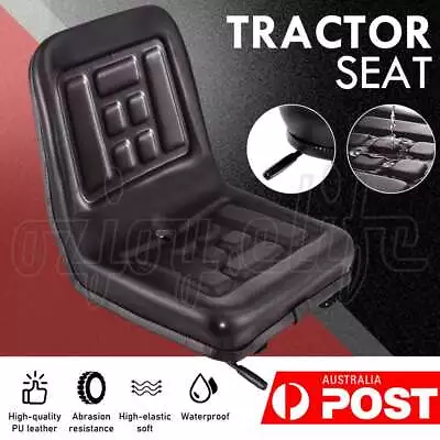 Tractor Truck Seat Forklift Excavator Bulldozer Universal Suspension Backrest OZ • $71.95