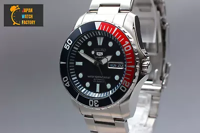 [MINT] SEIKO 5 Sports 7S36-03C0 SNZF15 PEPSI 23J 100M Men's Automatic Watch • $361.28