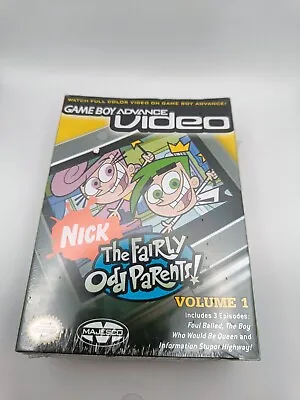 Game Boy Advance Video: The Fairly OddParents Vol. 1 Nintendo Sealed • £39.99