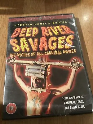 Deep River Savages DVD - New Sealed - Umberto Lenzi - Hardgore R2 Nasty • £12.99