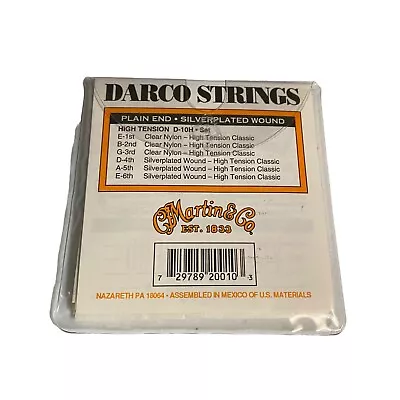 Darco Strings Plain End Silver Plated Wound Clear Nylon Plain End By Martin Co • $9.99