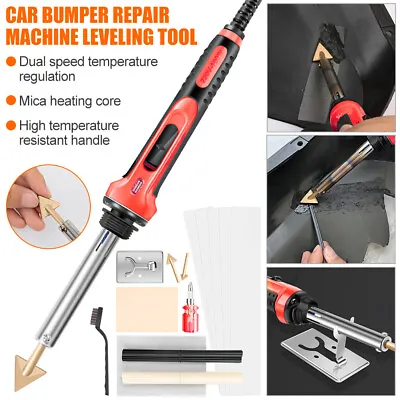 100W Plastic Welding Welder Soldering Iron Kit Car Bumper Surface Repair Tool • $30.99