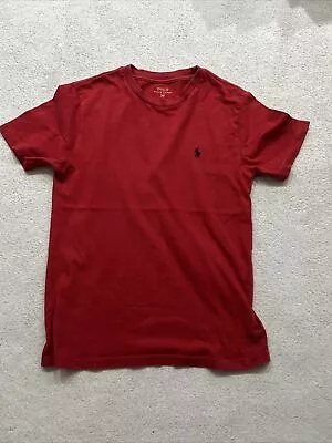 Ralph Lauren T Shirt Red M • £5