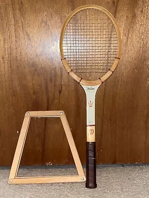 VTG Wilson Jack Kramer Autograph Wood Racquet Speed Flex Fibre Face 4 1/2  Grip • $45