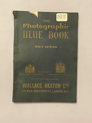 Wallace Heaton Photographic Blue Book 1955-56 Edition • £9.50