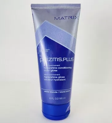 Matrix Prizms Plus Hypershine Conditioning Color Gloss White Blonde 6 Oz • $57.85