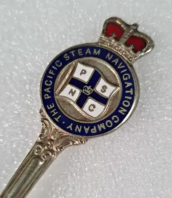 The Pacific Steam Navigation Company Onboard Enamel Tea Spoon Souvenir • £15.30