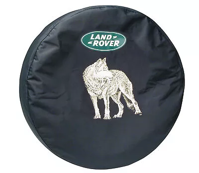 Genuine Wolf Design Vinyl Spare Tire Cover LRN50235 For Land Rover • $119.95