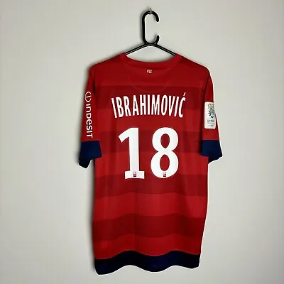 Paris Saint Germain PSG Football Shirt 2012/13 Away IBRAHIMOVIC #18 (L) • £124.99