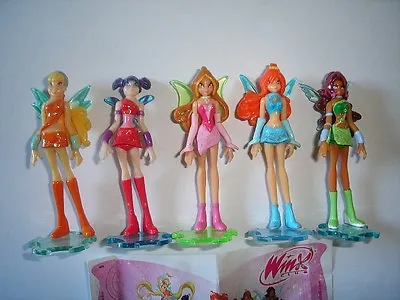 Winx Club Fairies Dolls 2006 Kinder Surprise Figures Set Figurines Collectibles • $14.79