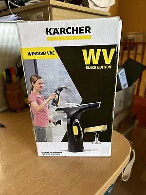 Karcher WV Window Vac Glass Cleaner Rechargeable Vacuum MirrorShower Bnib • £45