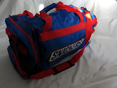 Collectible Snickers Soccer Duffel Bag Vintage 1990 Football Used Good Condition • $45