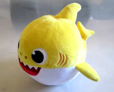 Pinkfong Baby Shark Dancing Singing Plush Doll Toy Yellow Tested Working Musical • $9.95