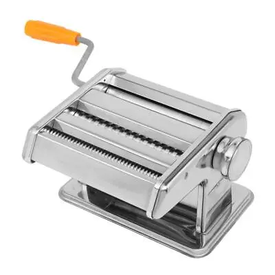 Pasta Maker Roller Machine 6  Spaghetti Noodle Fettuccine Maker Stainless Steel • $27.75