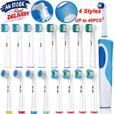 20PCS Electric Toothbrush Heads Replacement For Oral B Braun Models Series AU • $3.37