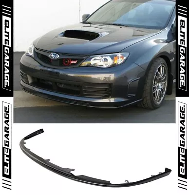 Front Bumper Lip Spoiler Fits: Subaru Impreza G3 Widebody WRX (08-10) Hatchback • $179