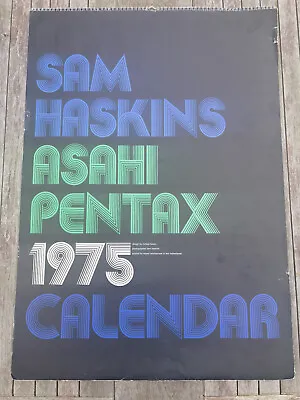 £40 • Buy Sam Haskins Pentax Calendar Asahi Glamour 1975 Photography 70s