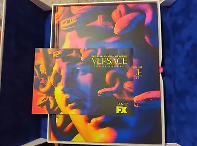 The Assassination Of Gianni VERSACE FYC HARDCOVER BOOK Cast Crew Full Color Rare • $199.95