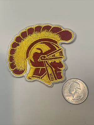 USC SOUTHERN CAL TROJANS Vintage Embroidered Iron On Patch  2.5” X 2.5” • $4.99