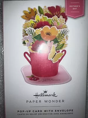 Hallmark (Paper Wonder) 3D Adorable Small Pop-Up “Mother’s Day” Card • $2.50