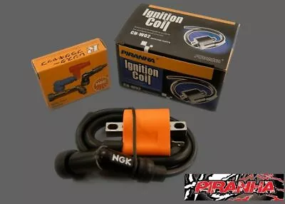 Piranha X Ignition Coil Honda CRF50 CRF70 Z50 XR50 TRX90 GY6 Yamaha PW80 YFM ATV • $49.99