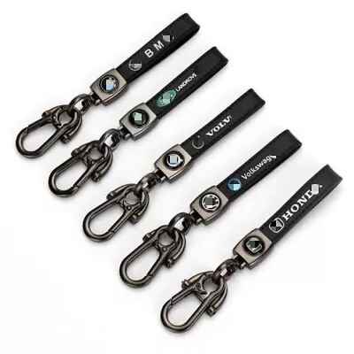 Key Chain For All Car Models Premium Leather Key Chain With Solid Metal Key Ring • $6.88