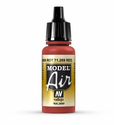 AV Vallejo Model Air 17ml - Red (VAL71269) • £3.99