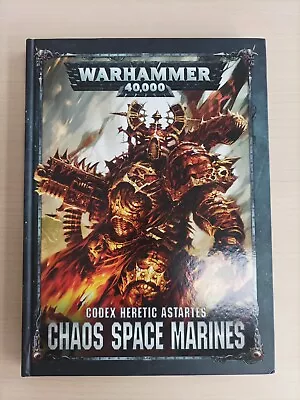 Warhammer 40k 8th Edition Codex - Chaos Space Marines (1st Version) • £0.99