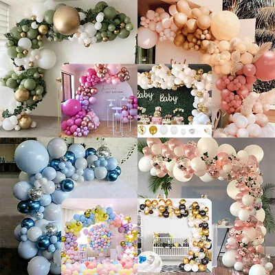 Balloon Arch Kit Garland Birthday Wedding Party Baby Shower Balloons Decor UK • £6.99