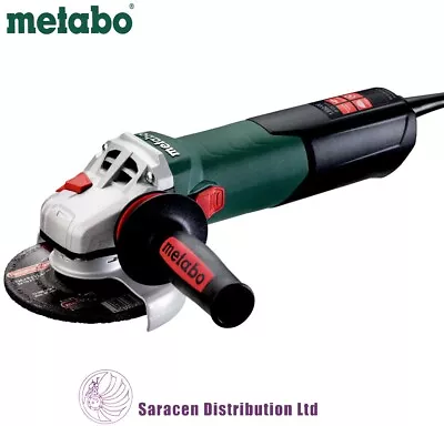 METABO WE 15-125 QUICK 125mm 5in. ANGLE GRINDER 240v - 600448380 • £144.95