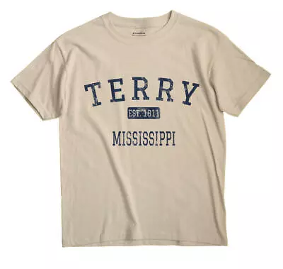 Terry Mississippi MS T-Shirt EST • $18.99