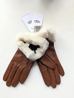 Brand New UGG Women's Leather Sheepskin Vent Glove Size L UK Stock • £69.99