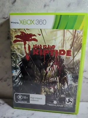 MINT DISC Dead Island Riptide (Xbox 360 2013) - PAL - Complete W Manual Ex Rent • $9.99