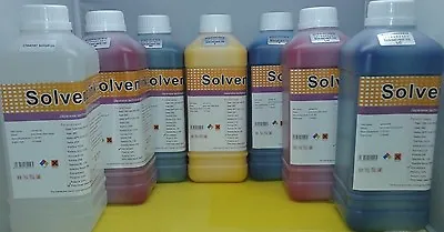 6L Eco Solvent Ink + 1L Cleaner Solution Roland Mutoh Mimaki DX4 DX5 DX6 DX7  • $189